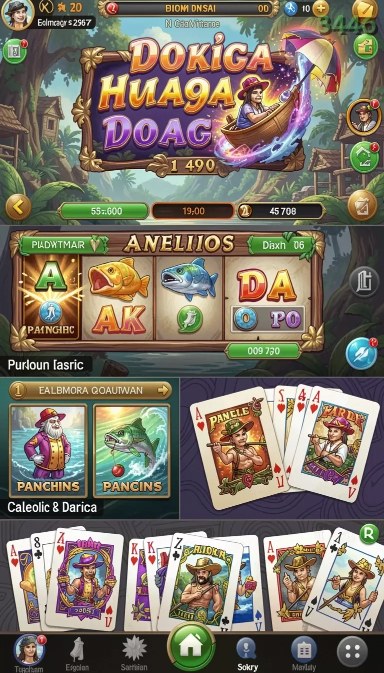 Cuplikan layar 180SLOT — menu navigasi